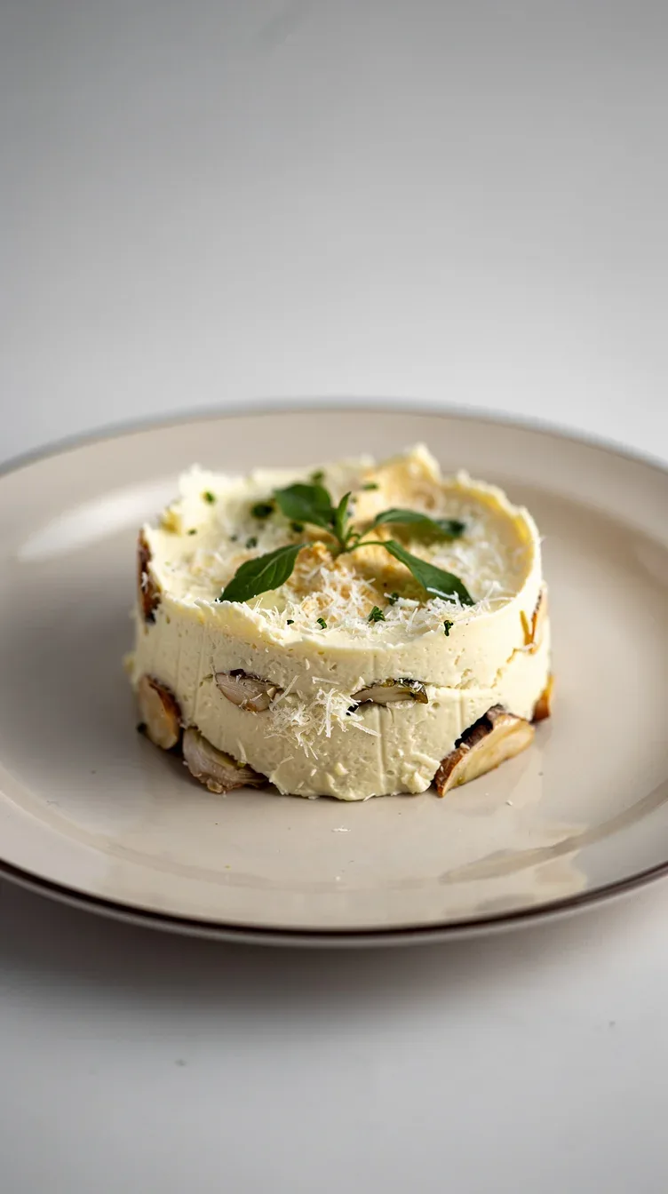 Untable de parmesano y ajo confitado