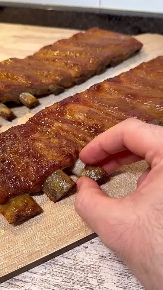 Costillas al Horno Estilo Miel y Mostaza (M&M)