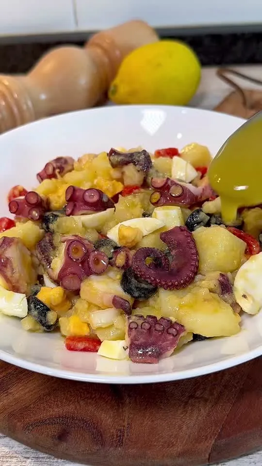 Ensalada de Patata y Pulpo
