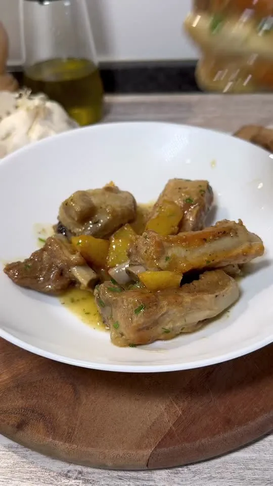 Costillas al Ajillo (Receta Tradicional)