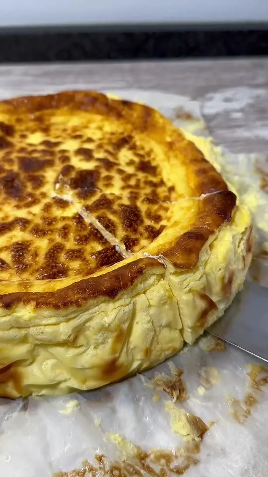 Tarta de Queso "La Viña" (Receta Tradicional)
