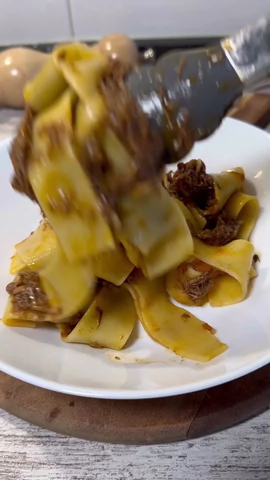 Pasta al Ragú de Ternera