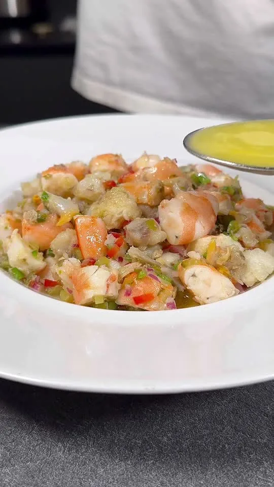 Salpicón de Rape y Mariscos